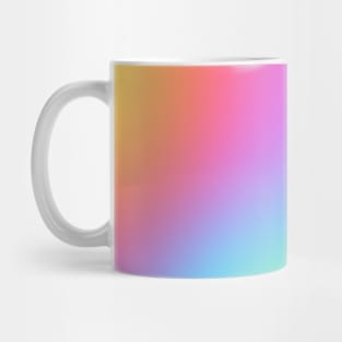 Bright Rainbow Gradient Design Mug
